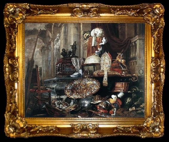 framed  BOEL, Pieter Large Vanitas, ta009-2